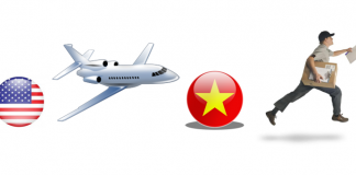 Chuyển hàng đi Mỹ