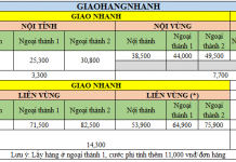 Dịch vụ chuyển phát nhanh uy tín chuyên nghiệp