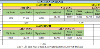 Dịch vụ chuyển phát nhanh uy tín chuyên nghiệp