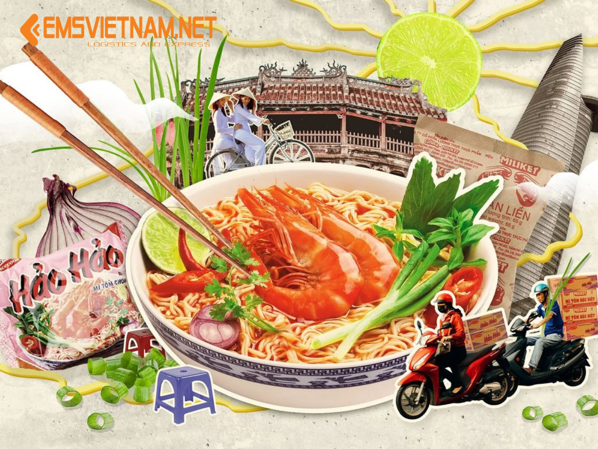Gửi Mì Tôm Đức: Vận Chuyển Mì Tôm, Phở Và Miến Khô An Toàn