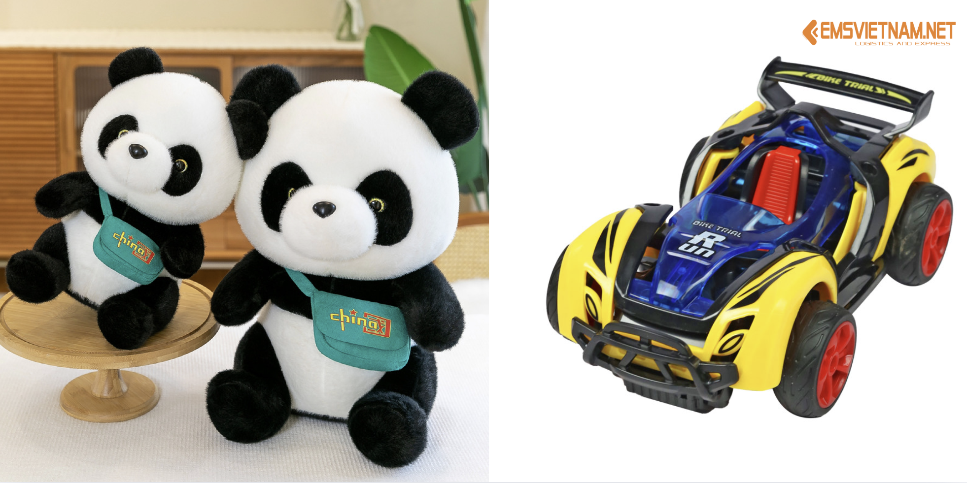 XUẤT KHẨU TÚ NHỒI BÔNG, XE LẮP RÁP SANG THỊ TRƯỜNG ANH QUỐC