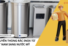 VẬN CHUYỂN THÙNG RÁC INOX TỪ VIỆT NAM SANG NƯỚC MỸ VẬN CHUYỂN THÙNG RÁC INOX TỪ VIỆT NAM SANG NƯỚC MỸ
