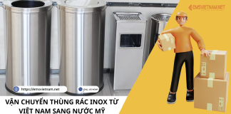 VẬN CHUYỂN THÙNG RÁC INOX TỪ VIỆT NAM SANG NƯỚC MỸ VẬN CHUYỂN THÙNG RÁC INOX TỪ VIỆT NAM SANG NƯỚC MỸ