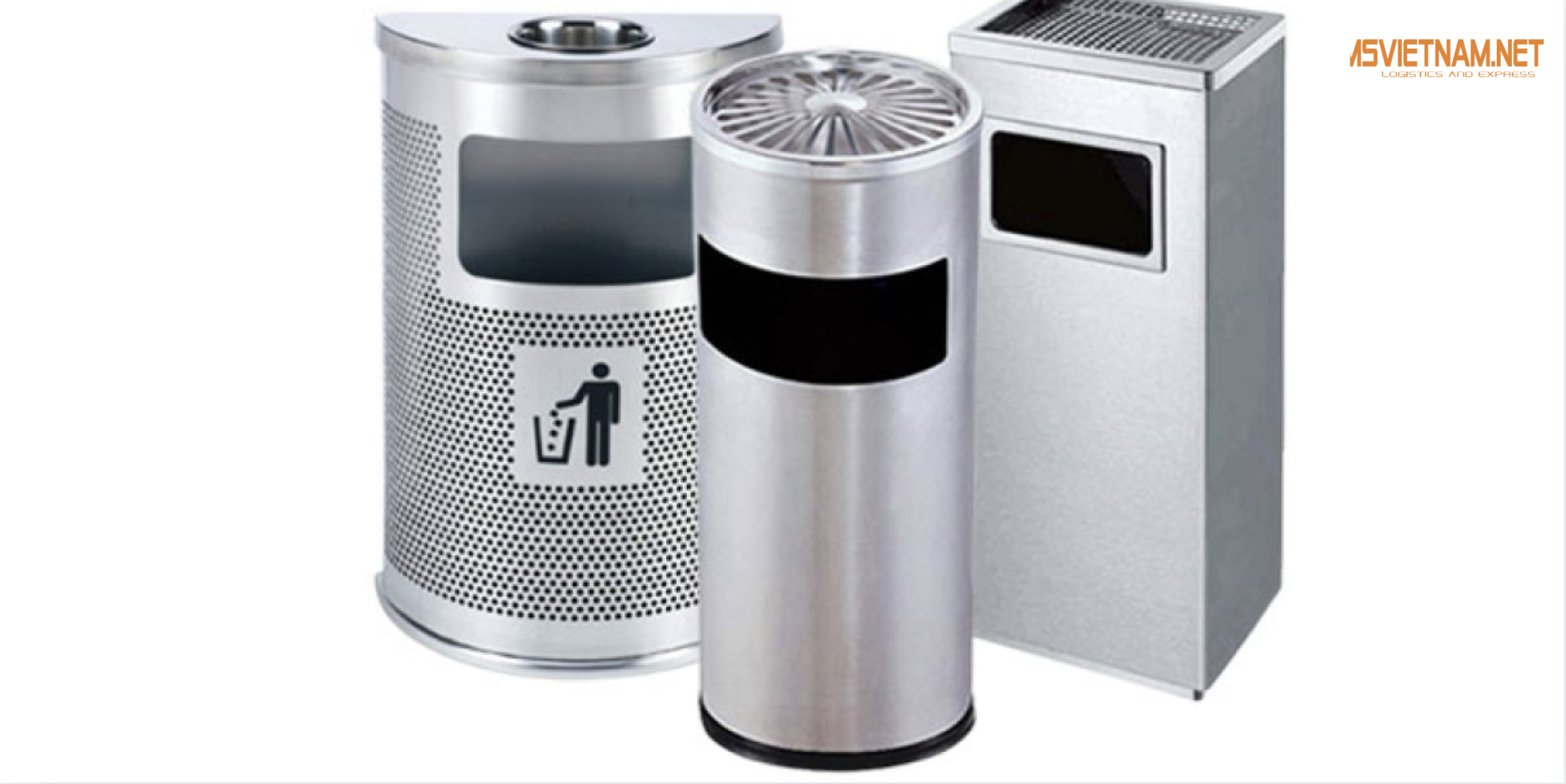 VẬN CHUYỂN THÙNG RÁC INOX TỪ VIỆT NAM SANG NƯỚC MỸ