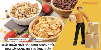 XUẤT KHẨU NGŨ CỐC DINH DƯỠNG TỪ TRÁI CÂY SANG THỊ TRƯỜNG PHÁP XUẤT KHẨU NGŨ CỐC DINH DƯỠNG TỪ TRÁI CÂY SANG THỊ TRƯỜNG PHÁP