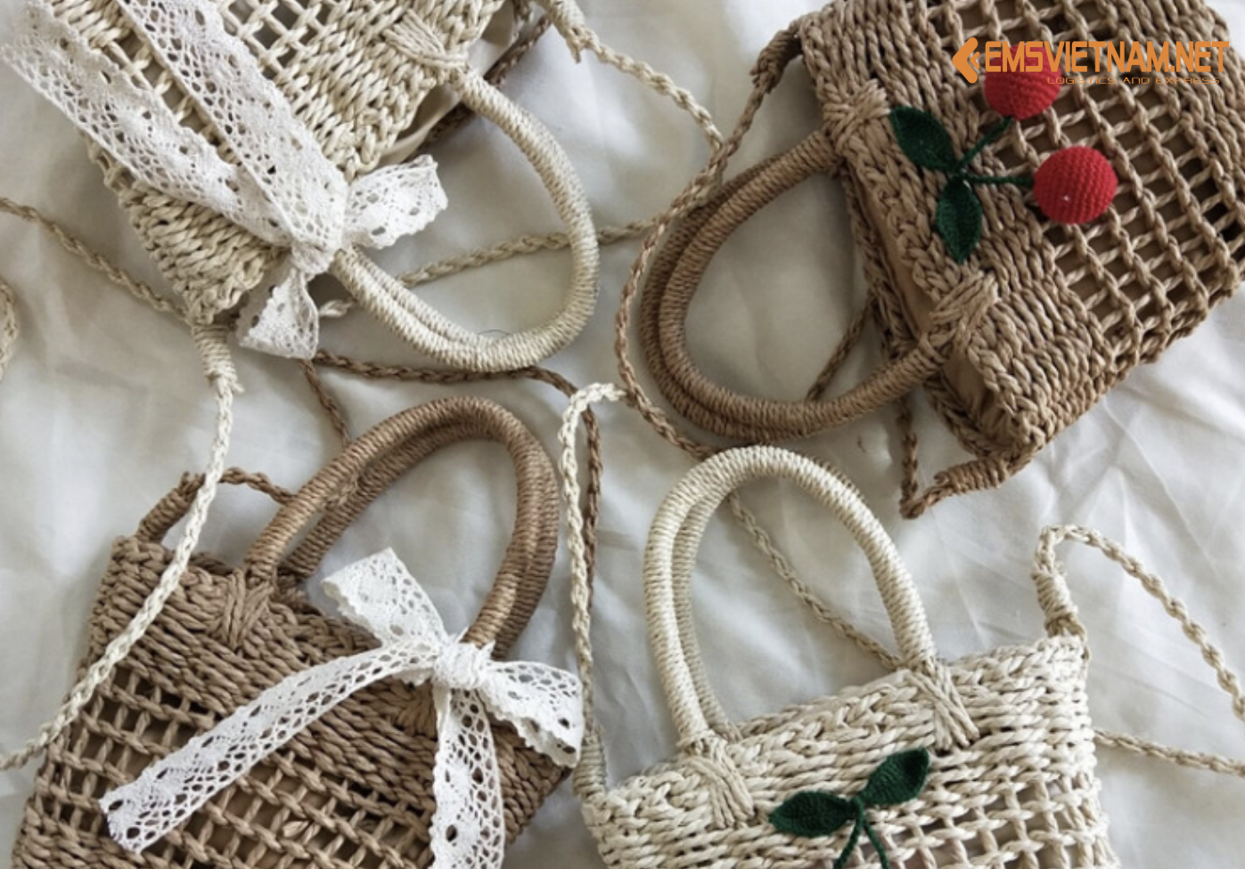 VẬN CHUYỂN SẢN PHẨM TÚI XÁCH THỦ CÔNG TỪ VIỆT NAM SANG MỸ