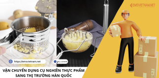 VẬN CHUYỂN DỤNG CỤ NGHIỀN THỰC PHẨM SANG THỊ TRƯỜNG HÀN QUỐC VẬN CHUYỂN DỤNG CỤ NGHIỀN THỰC PHẨM SANG THỊ TRƯỜNG HÀN QUỐC