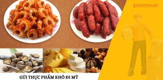 Gửi Thực Phẩm Khô Đi Mỹ Gửi Thực Phẩm Khô Đi Mỹ