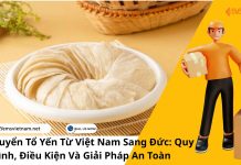 Vận Chuyển Tổ Yến Từ Việt Nam Sang Đức: Quy Trình, Điều Kiện Và Giải Pháp An Toàn Vận Chuyển Tổ Yến Từ Việt Nam Sang Đức: Quy Trình, Điều Kiện Và Giải Pháp An Toàn