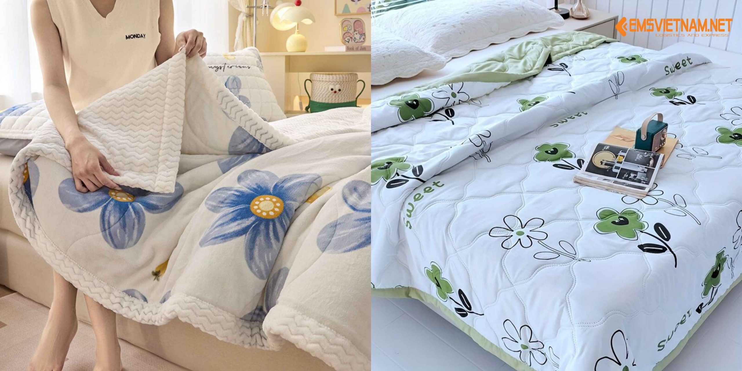 Dịch Vụ Vận Chuyển Chăn Ga Gối Nệm Sang Đức Uy Tín – Nhanh Chóng – Giá Tốt