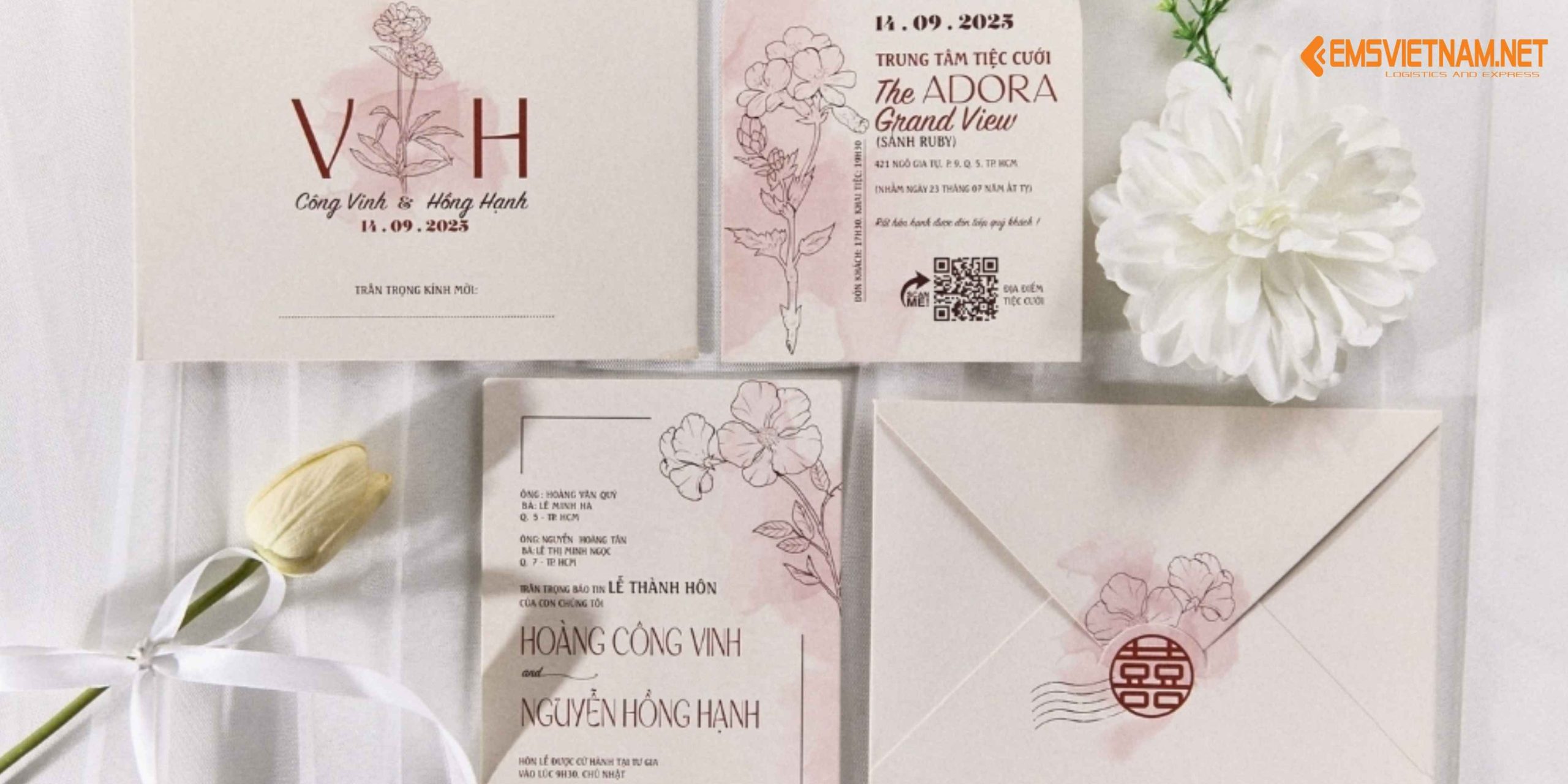 GỬI THIỆP CƯỚI SANG ĐỨC - HƯỚNG DẪN CHI TIẾT, NHANH CHÓNG VÀ TIẾT KIỆM