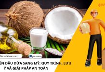 VẬN CHUYỂN DẦU DỪA SANG MỸ: QUY TRÌNH, LƯU Ý VÀ GIẢI PHÁP AN TOÀN VẬN CHUYỂN DẦU DỪA SANG MỸ: QUY TRÌNH, LƯU Ý VÀ GIẢI PHÁP AN TOÀN