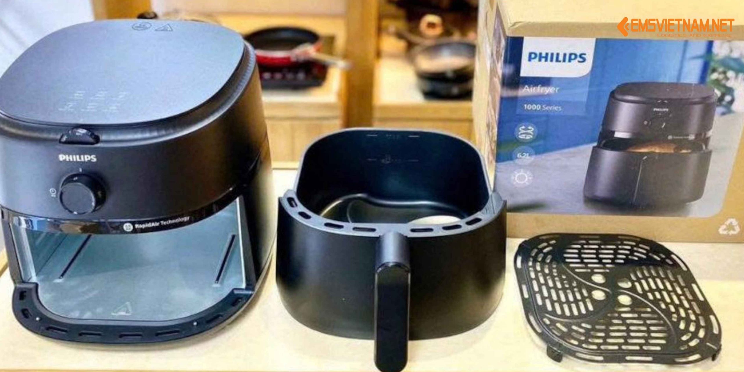 VẬN CHUYỂN NỒI CHIÊN KHÔNG DẦU SANG ĐỨC - GIẢI PHÁP GỬI HÀNG ĐIỆN GIA DỤNG AN TOÀN, NHANH CHÓNG