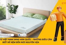 GỬI NỆM TỪ VIỆT NAM SANG HÀN QUỐC – NHỮNG ĐIỀU CẦN BIẾT ĐỂ NỆM ĐẾN NƠI NGUYÊN VẸN GỬI NỆM TỪ VIỆT NAM SANG HÀN QUỐC – NHỮNG ĐIỀU CẦN BIẾT ĐỂ NỆM ĐẾN NƠI NGUYÊN VẸN