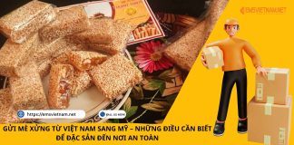 GỬI MÈ XỬNG TỪ VIỆT NAM SANG MỸ – NHỮNG ĐIỀU CẦN BIẾT ĐỂ ĐẶC SẢN ĐẾN NƠI AN TOÀN GỬI MÈ XỬNG TỪ VIỆT NAM SANG MỸ – NHỮNG ĐIỀU CẦN BIẾT ĐỂ ĐẶC SẢN ĐẾN NƠI AN TOÀN