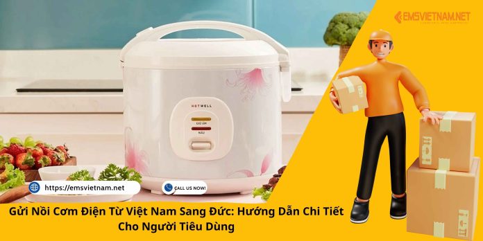 GỬI NỒI CƠM ĐIỆN TỪ VIỆT NAM SANG ĐỨC: HƯỚNG DẪN CHI TIẾT CHO NGƯỜI TIÊU DÙNG